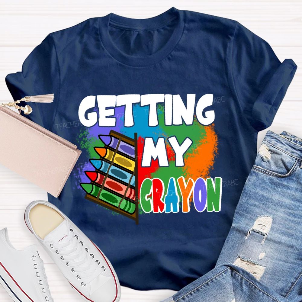 Getting My Colorful Crayon Art Teacher T-shirt