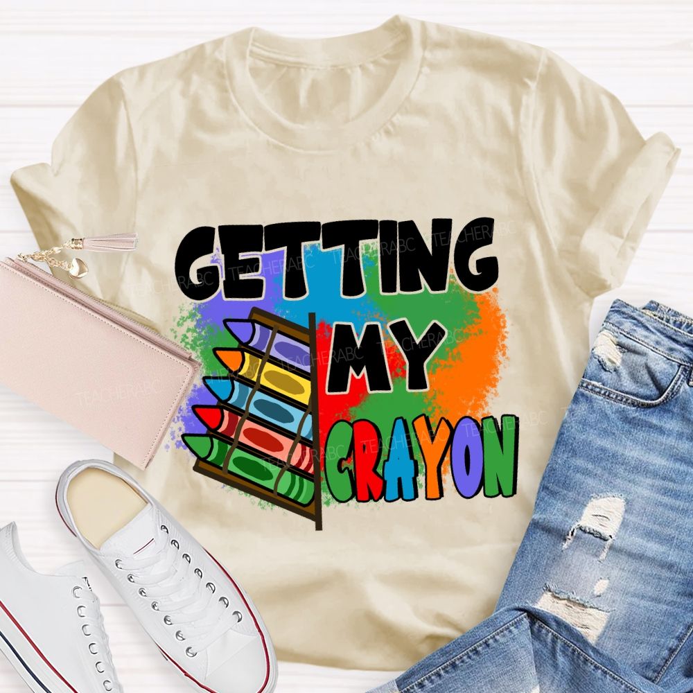 Getting My Colorful Crayon Art Teacher T-shirt