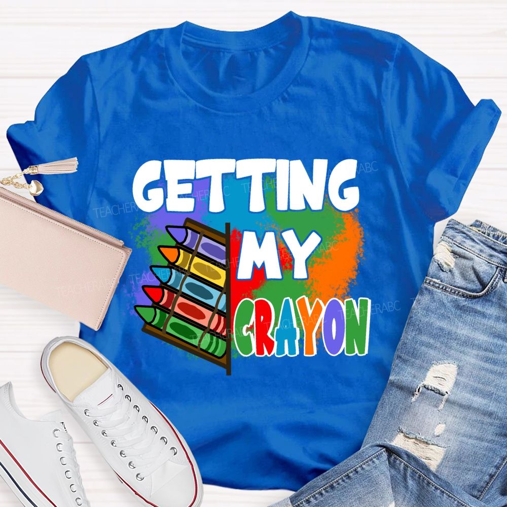 Getting My Colorful Crayon Art Teacher T-shirt