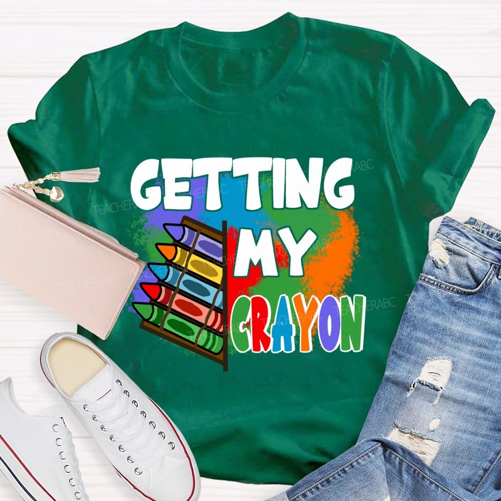 Getting My Colorful Crayon Art Teacher T-shirt