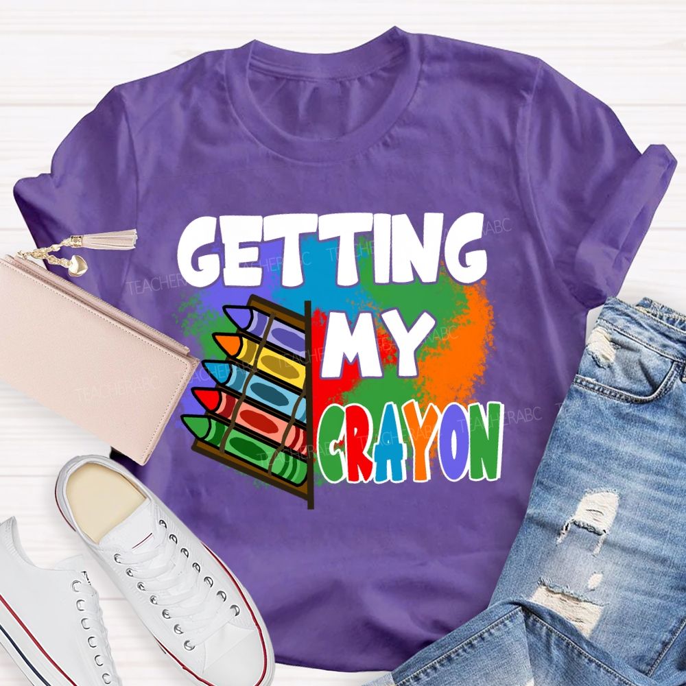 Getting My Colorful Crayon Art Teacher T-shirt