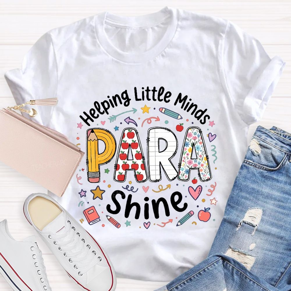 Helping Little Minds Para Shine T-shirt