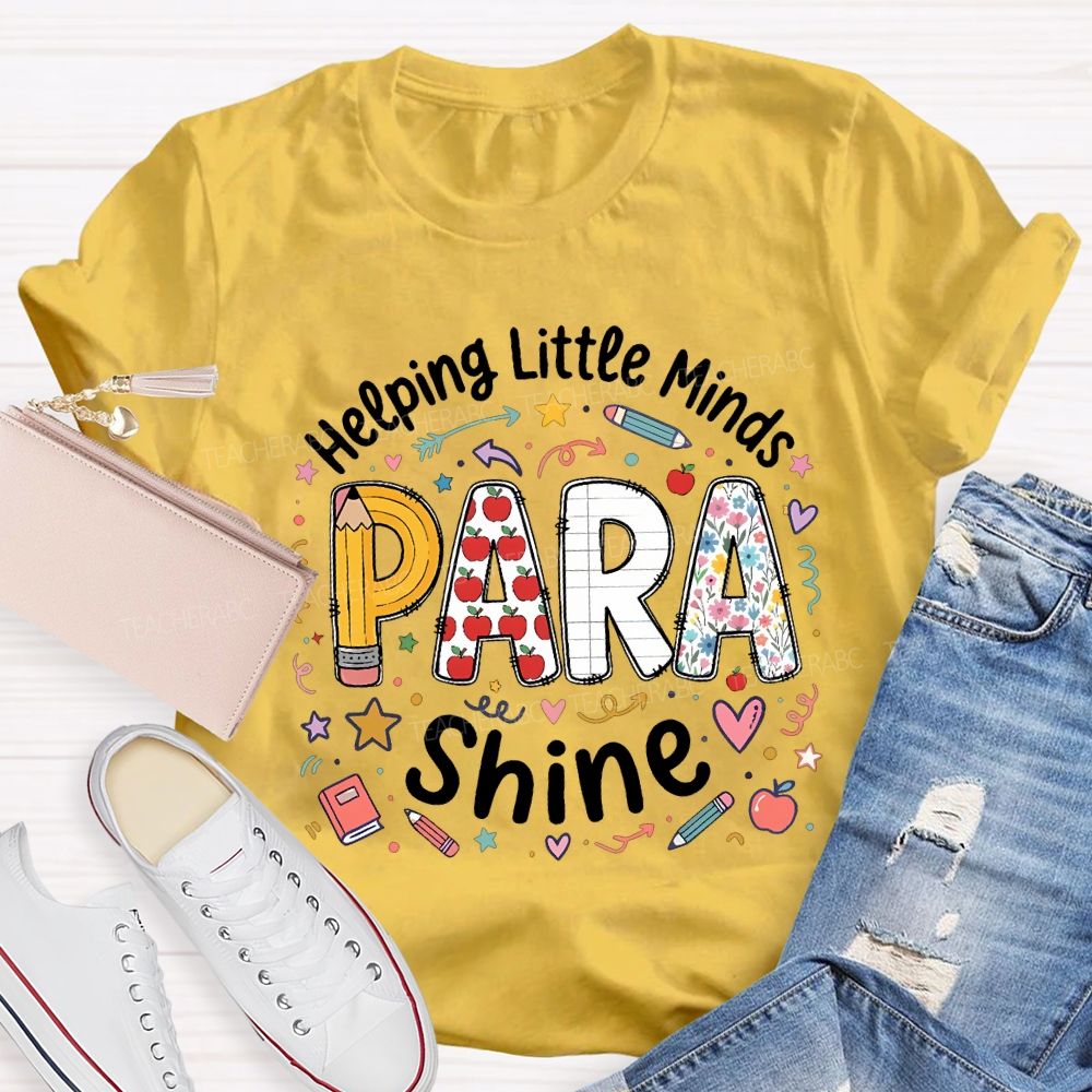 Helping Little Minds Para Shine T-shirt