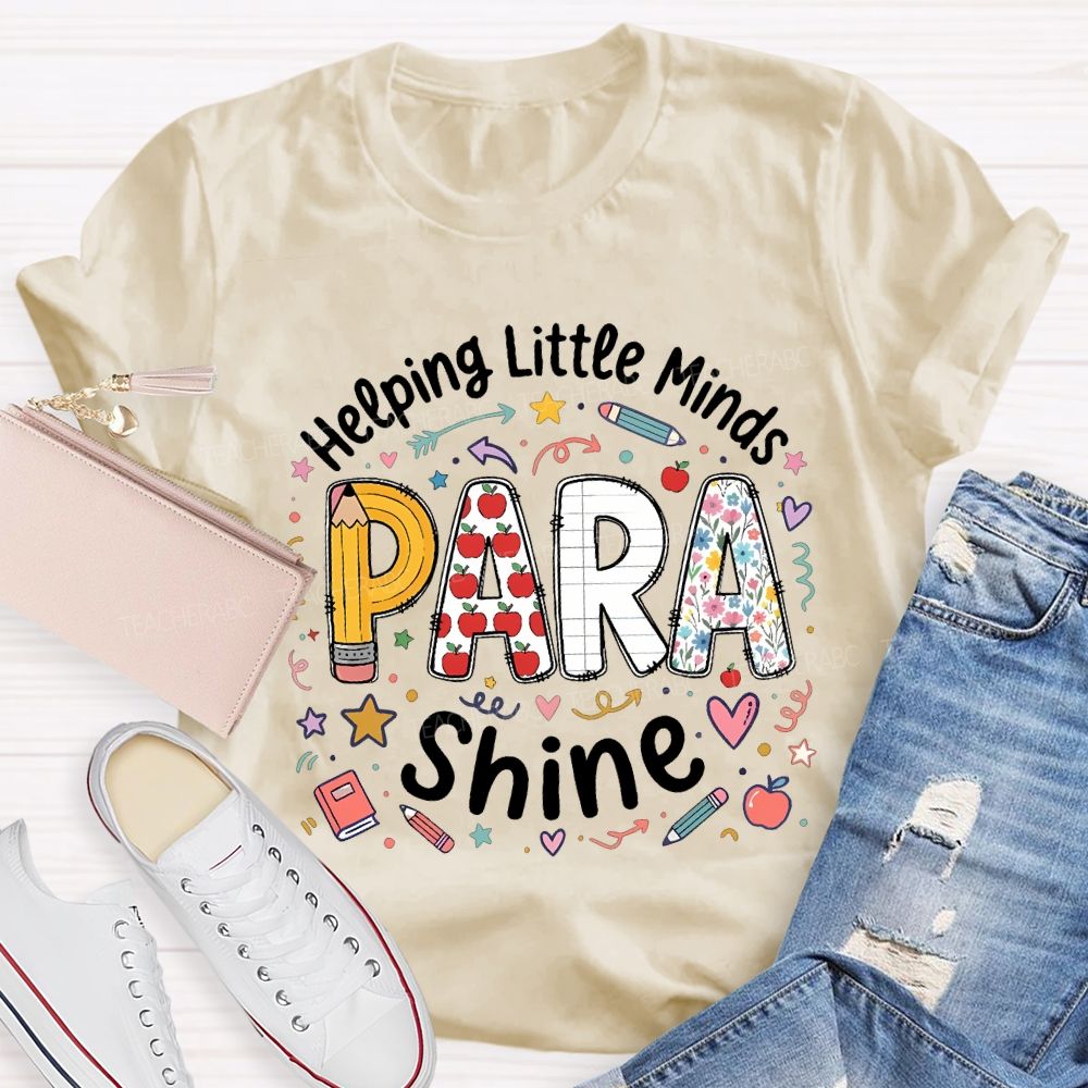 Helping Little Minds Para Shine T-shirt