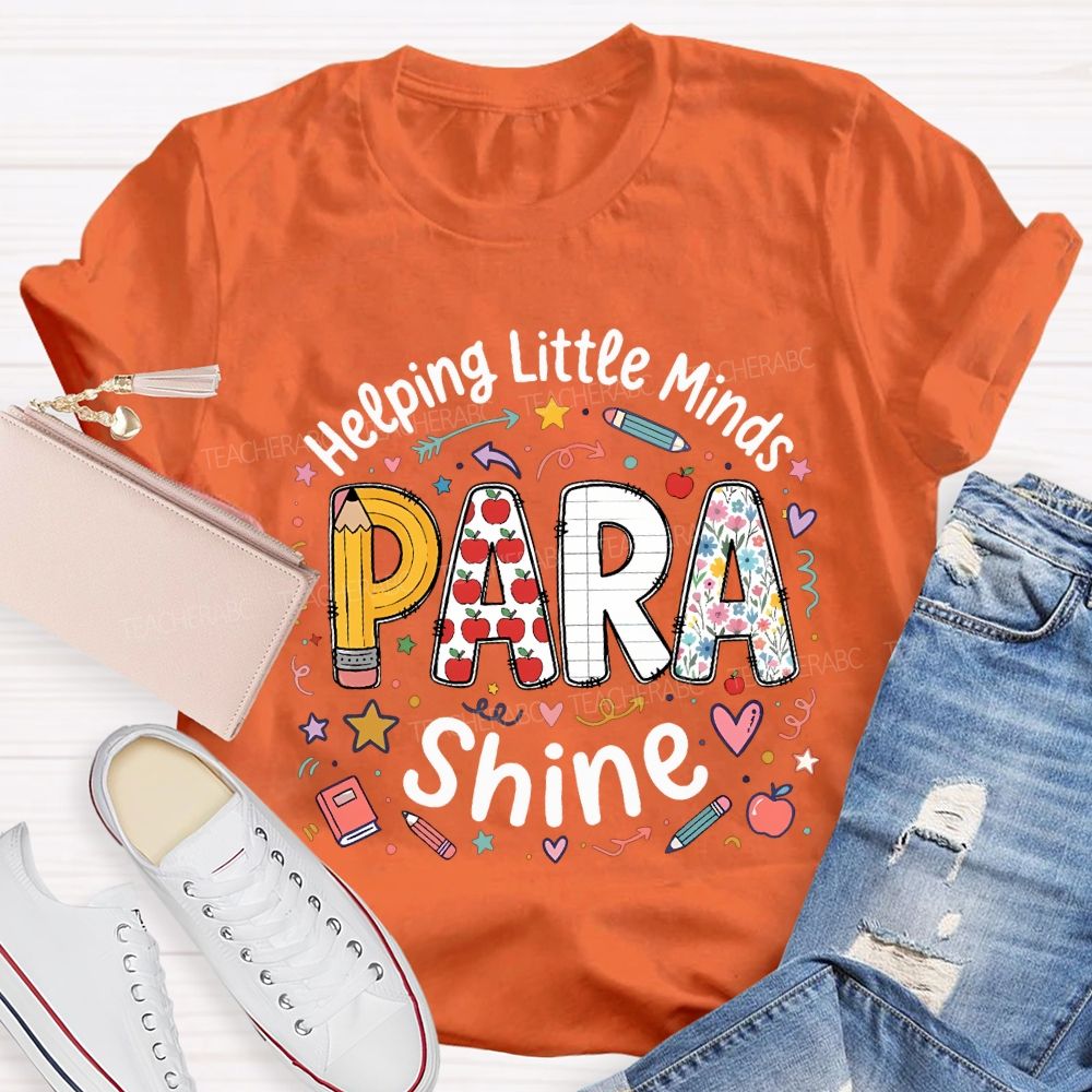 Helping Little Minds Para Shine T-shirt