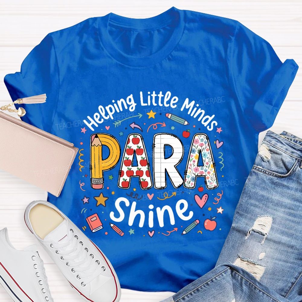 Helping Little Minds Para Shine T-shirt