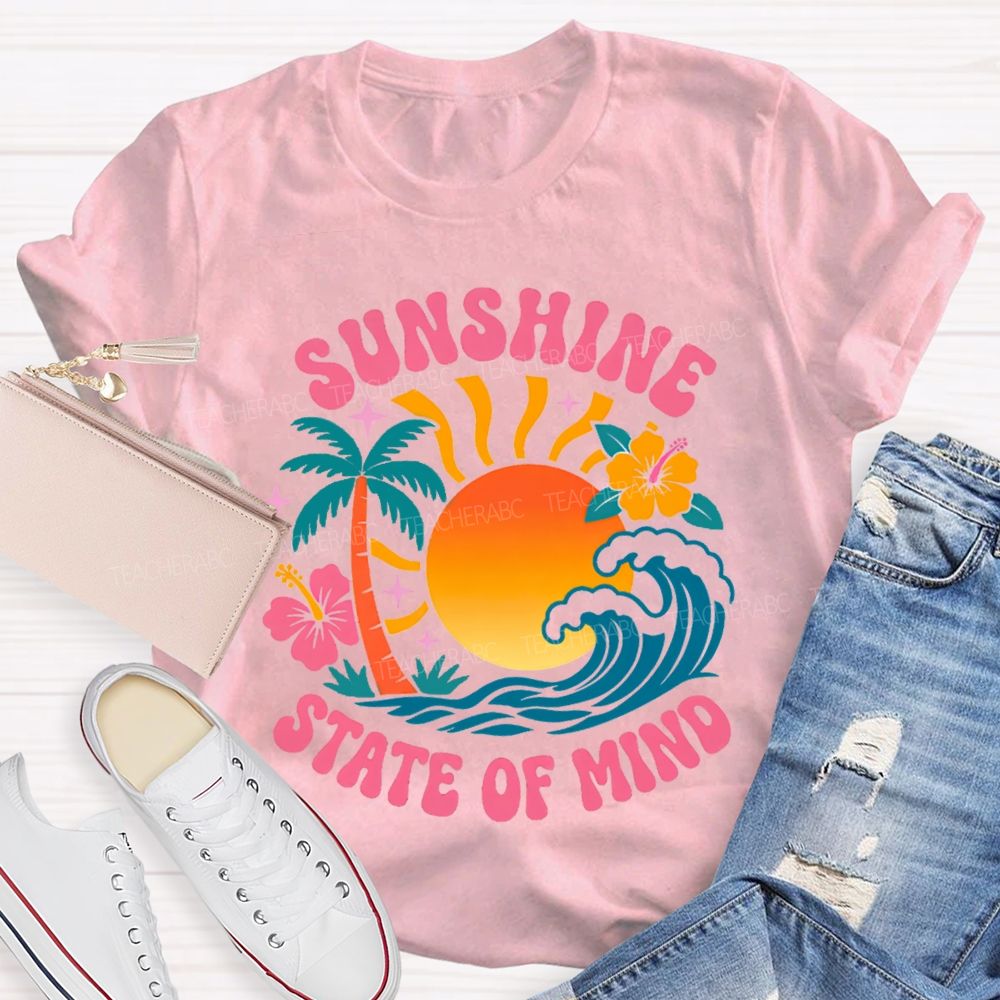 Sunshine State Mind Teacher T-shirt