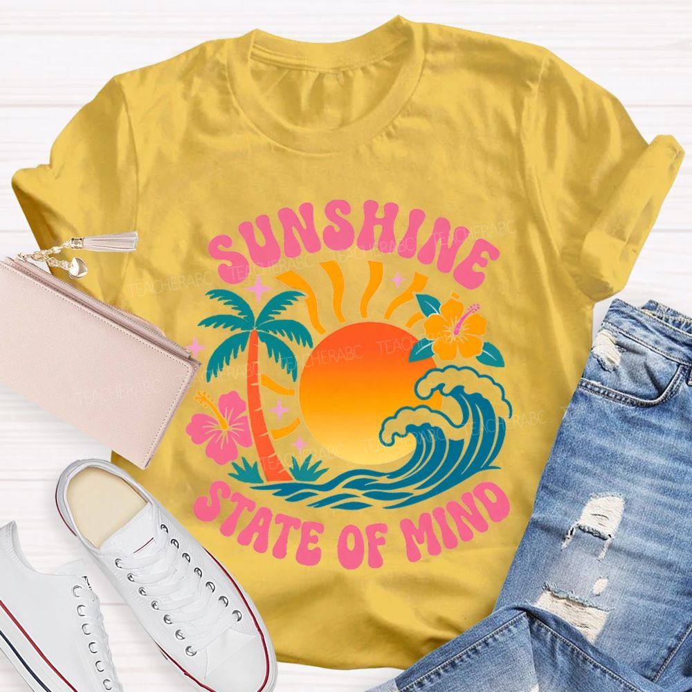 Sunshine State Mind Teacher T-shirt