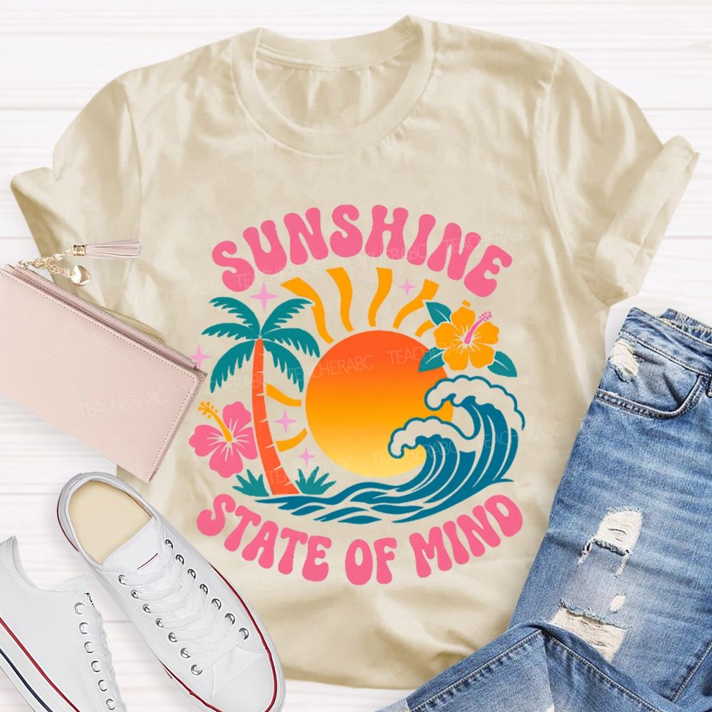 Sunshine State Mind Teacher T-shirt