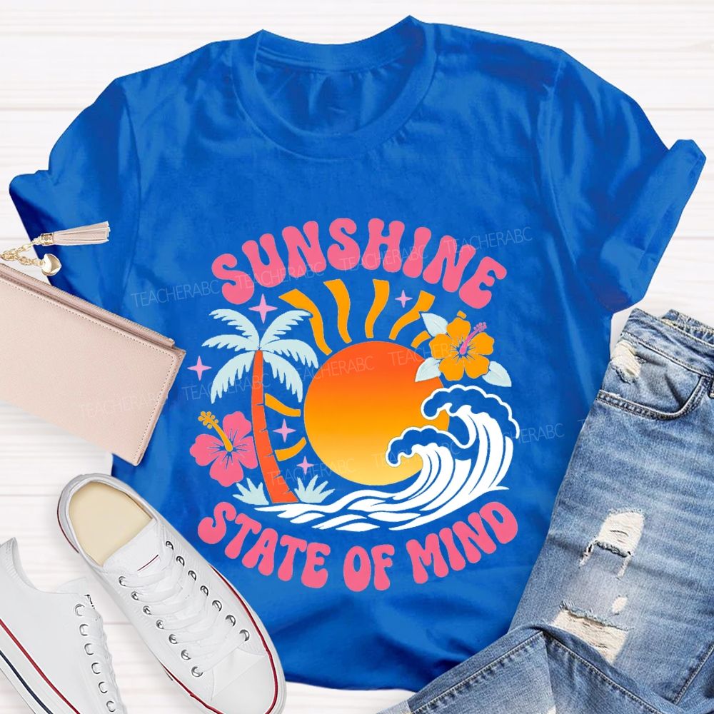 Sunshine State Mind Teacher T-shirt