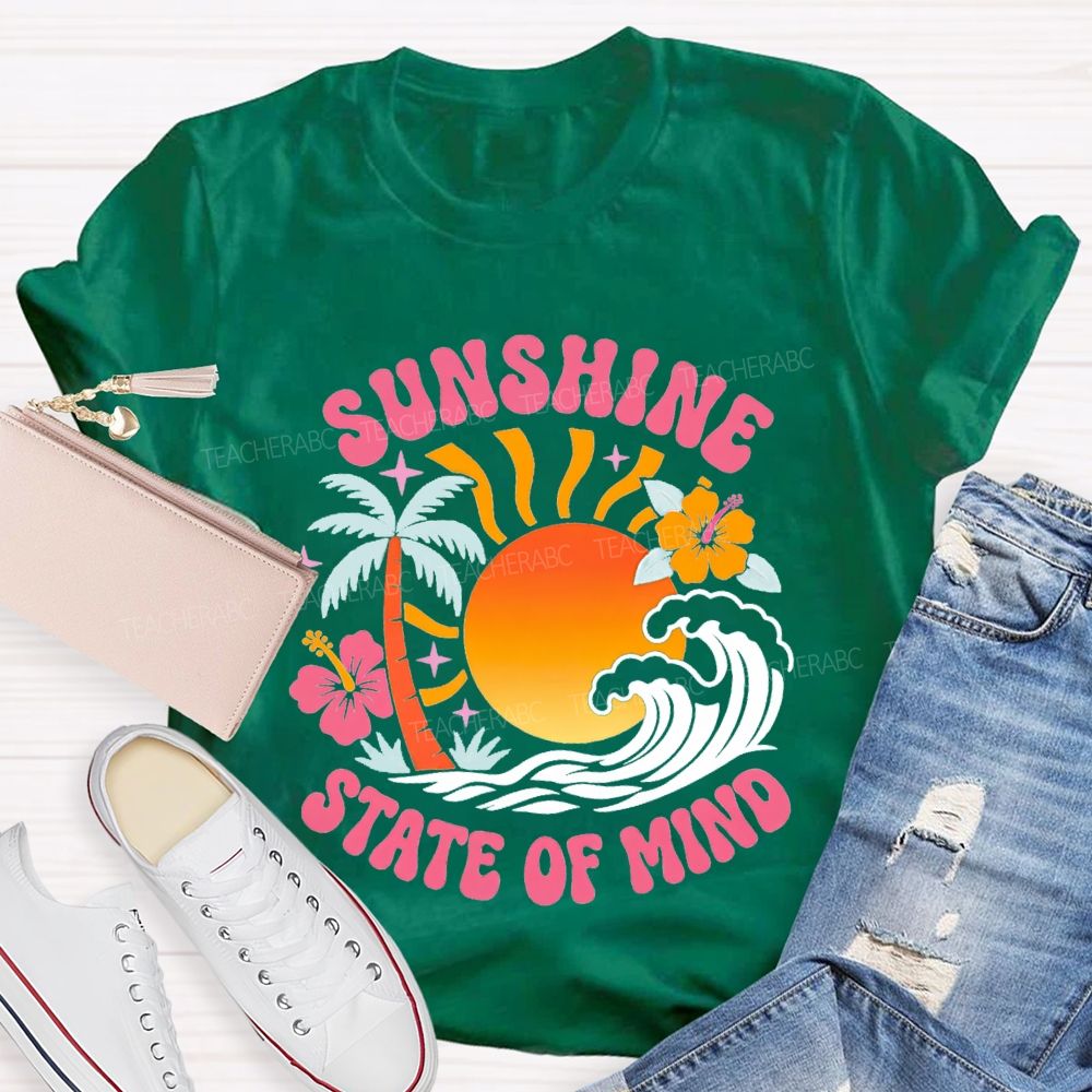 Sunshine State Mind Teacher T-shirt