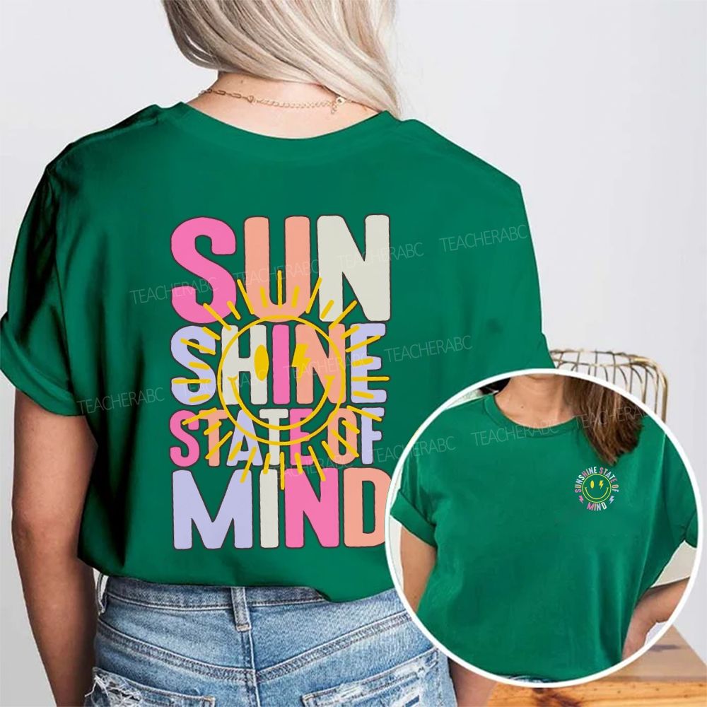 Sunshine State Of Mind Double Printed T-shirt