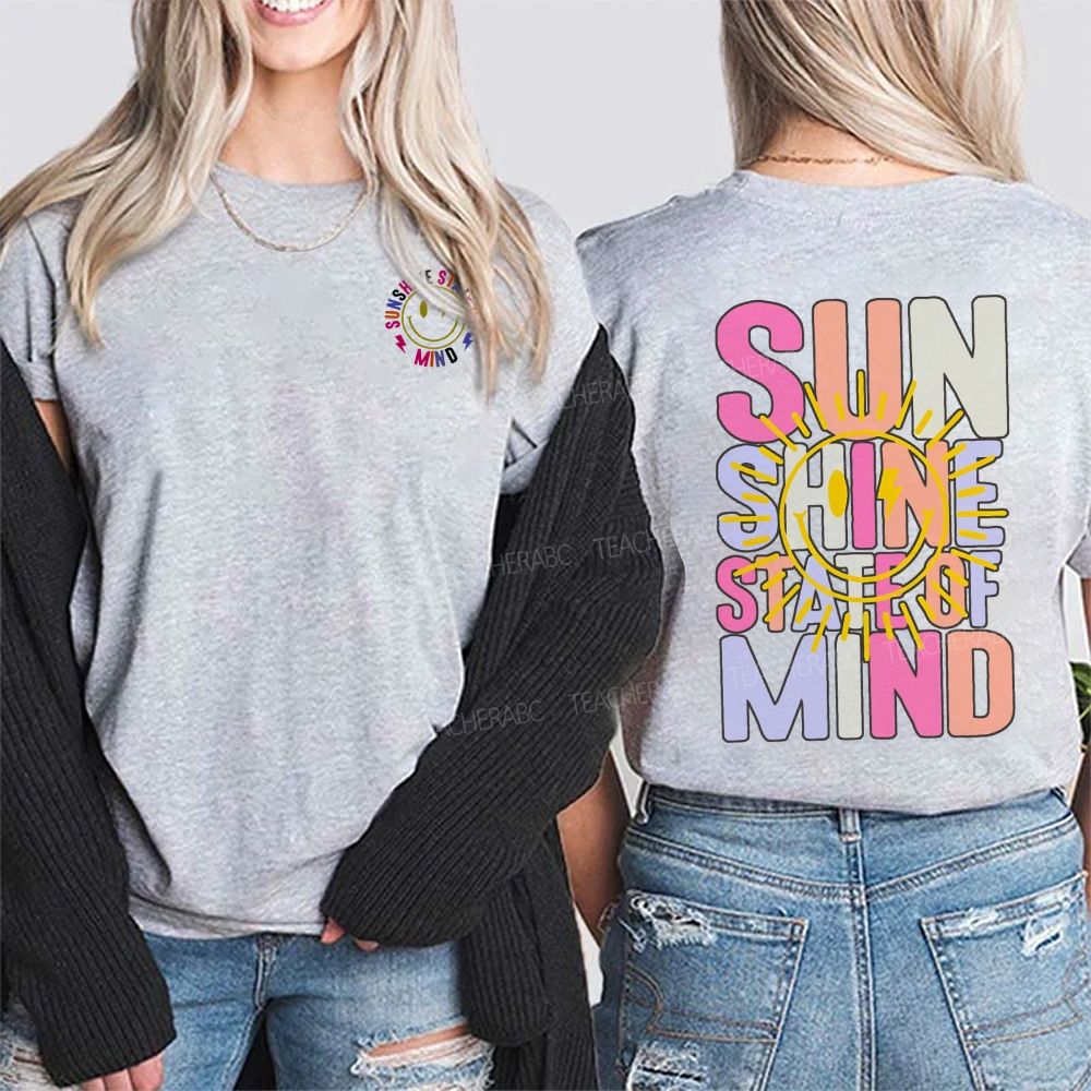 Sunshine State Of Mind Double Printed T-shirt