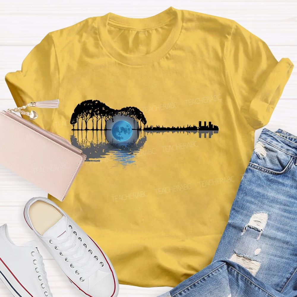Guitar Graphic Teacher T-shirt