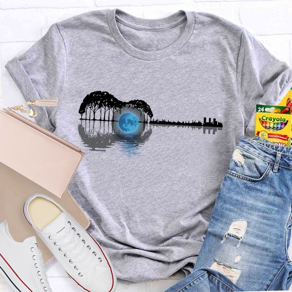 Guitar Graphic Teacher T-shirt
