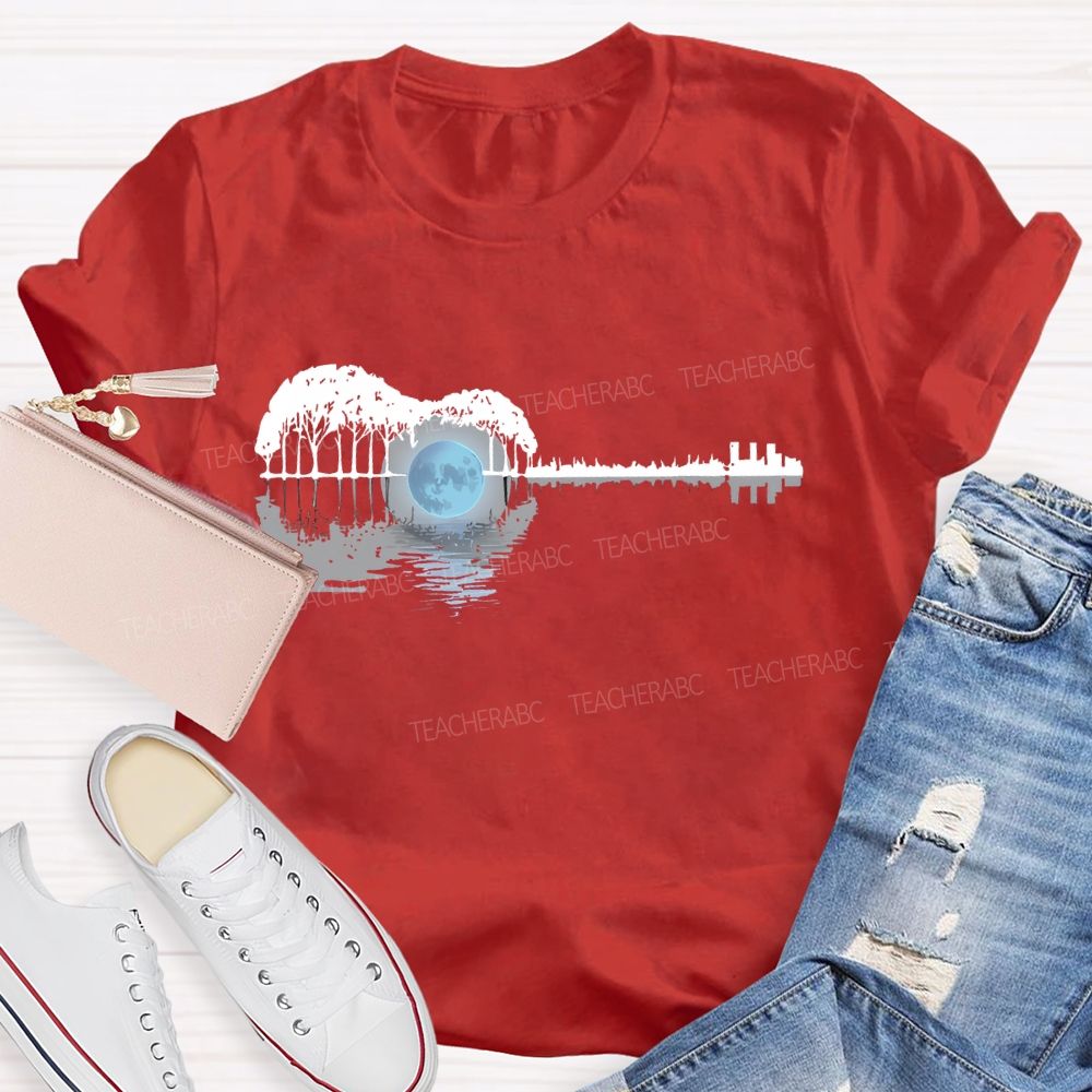 Guitar Graphic Teacher T-shirt