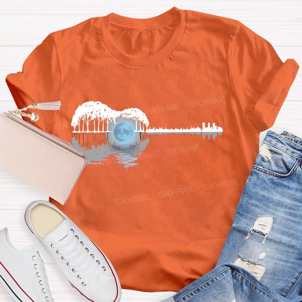 Guitar Graphic Teacher T-shirt