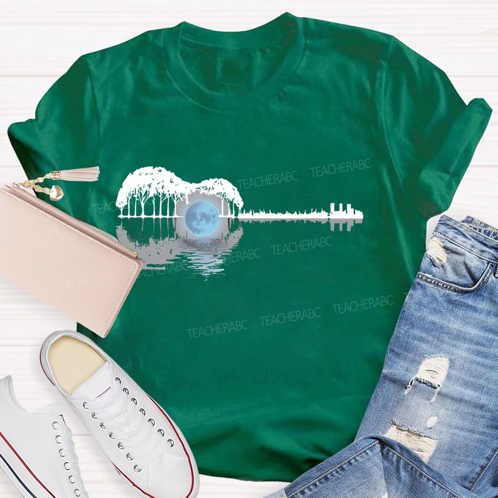 Guitar Graphic Teacher T-shirt