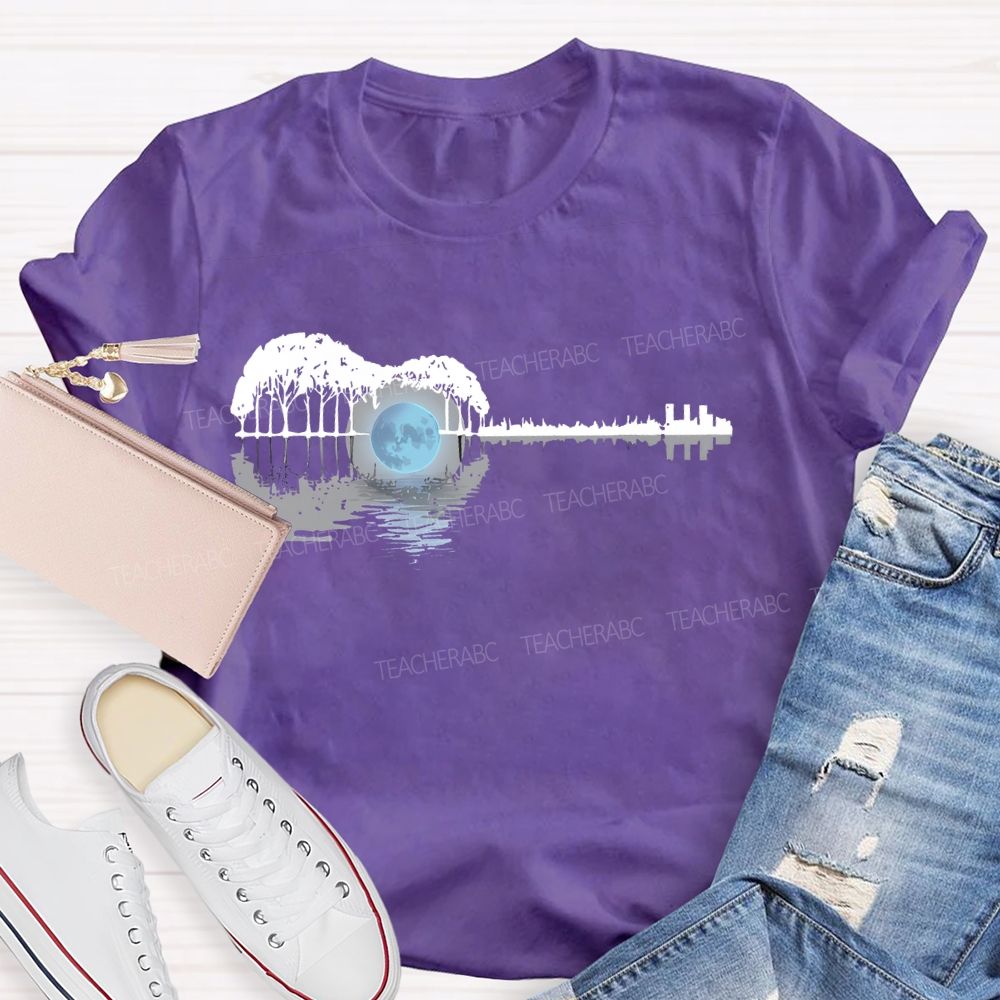 Guitar Graphic Teacher T-shirt