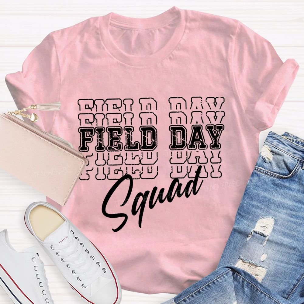 Field Day Squad Let The Games Begin T-shirt