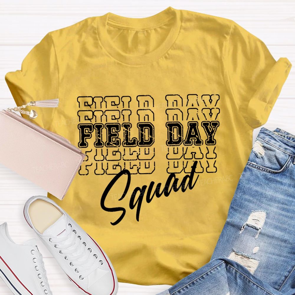 Field Day Squad Let The Games Begin T-shirt