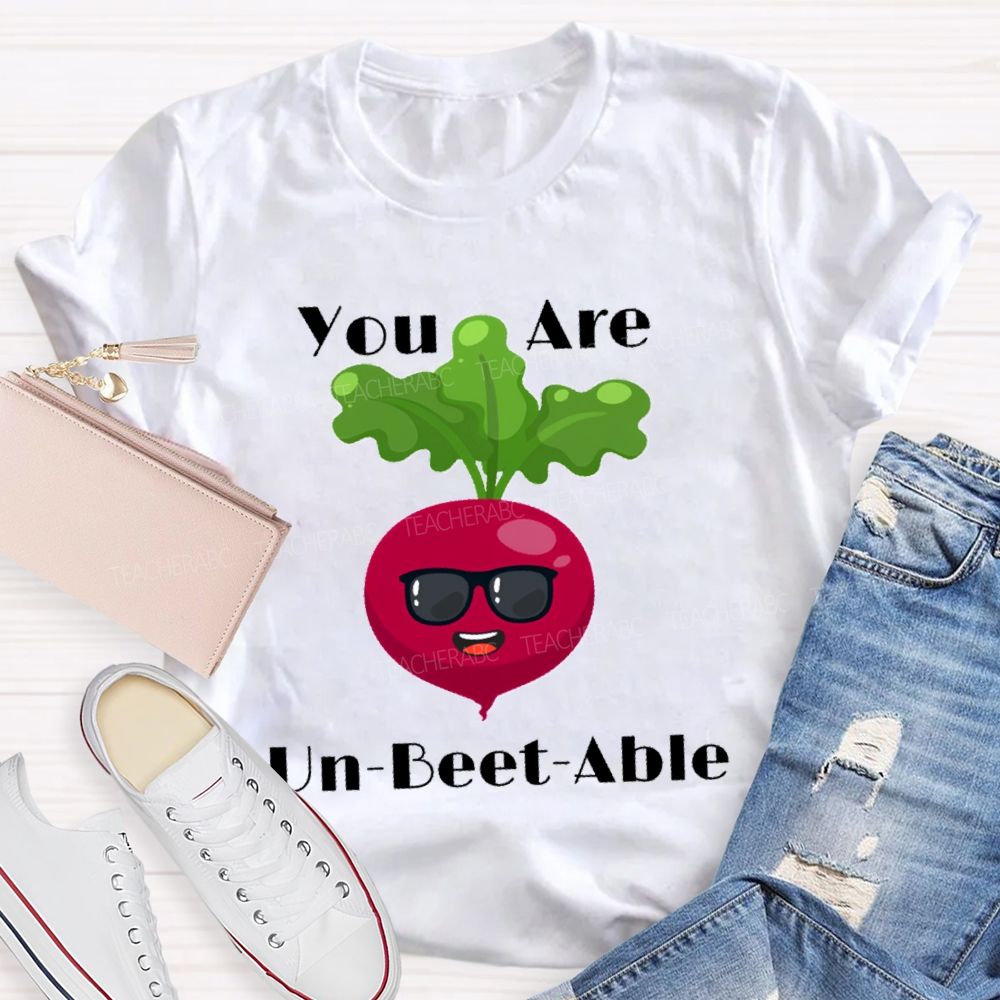 You Are Unbeetable Test Day Teacher T-shirt