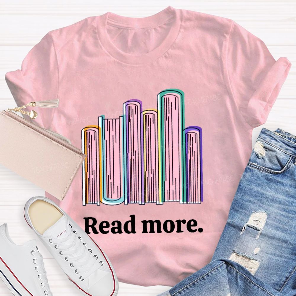 Read More Pattern Teacher T-shirt