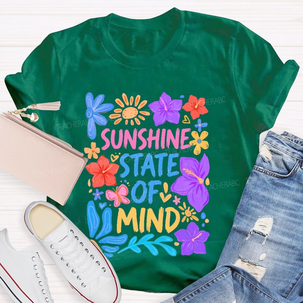 Sunshine State Of Mind Teacher T-shirt