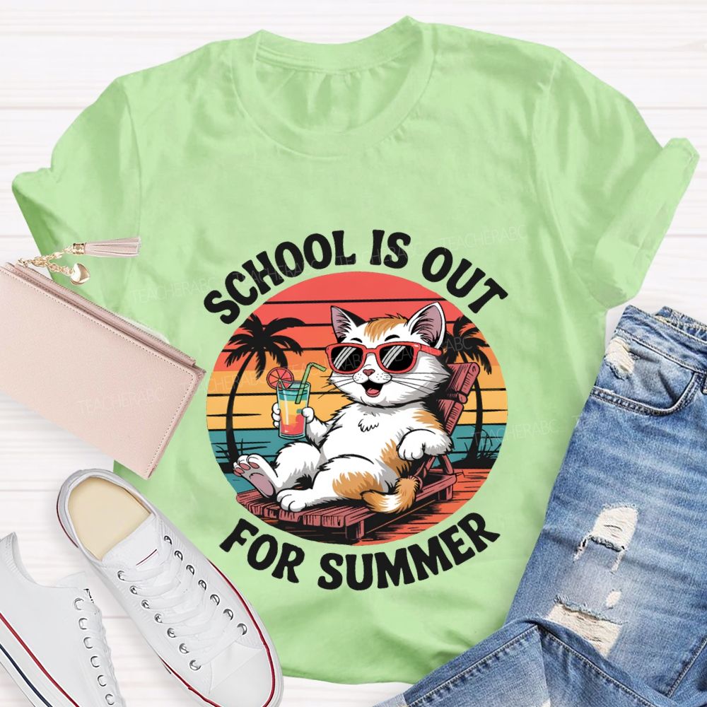 School Is Out For Summer Teacher T-shirt