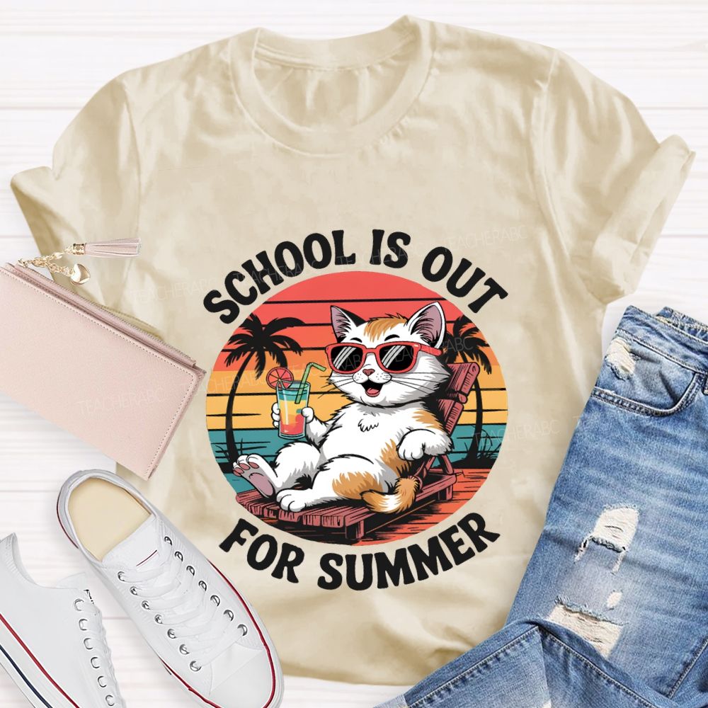 School Is Out For Summer Teacher T-shirt