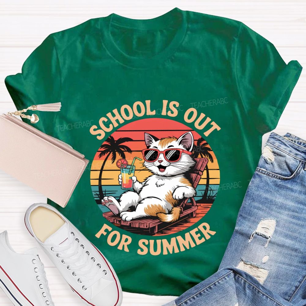 School Is Out For Summer Teacher T-shirt