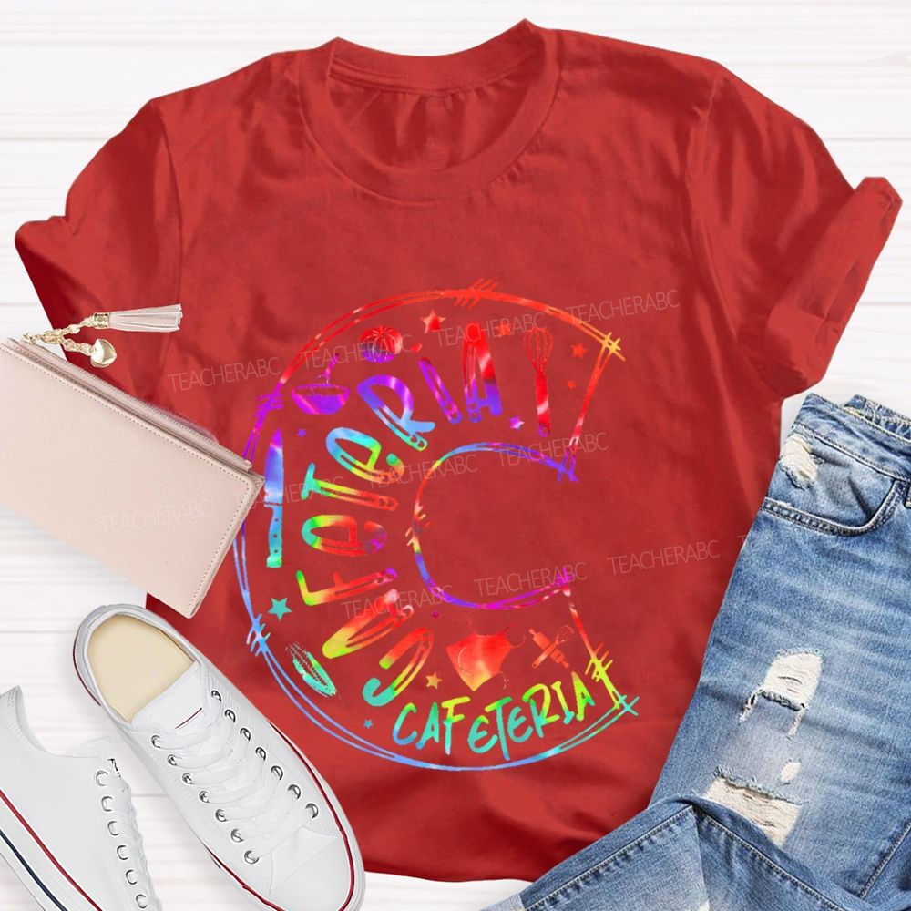 Cafeteria Graphics Teacher T-shirt
