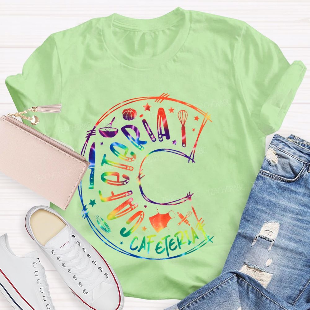 Cafeteria Graphics Teacher T-shirt
