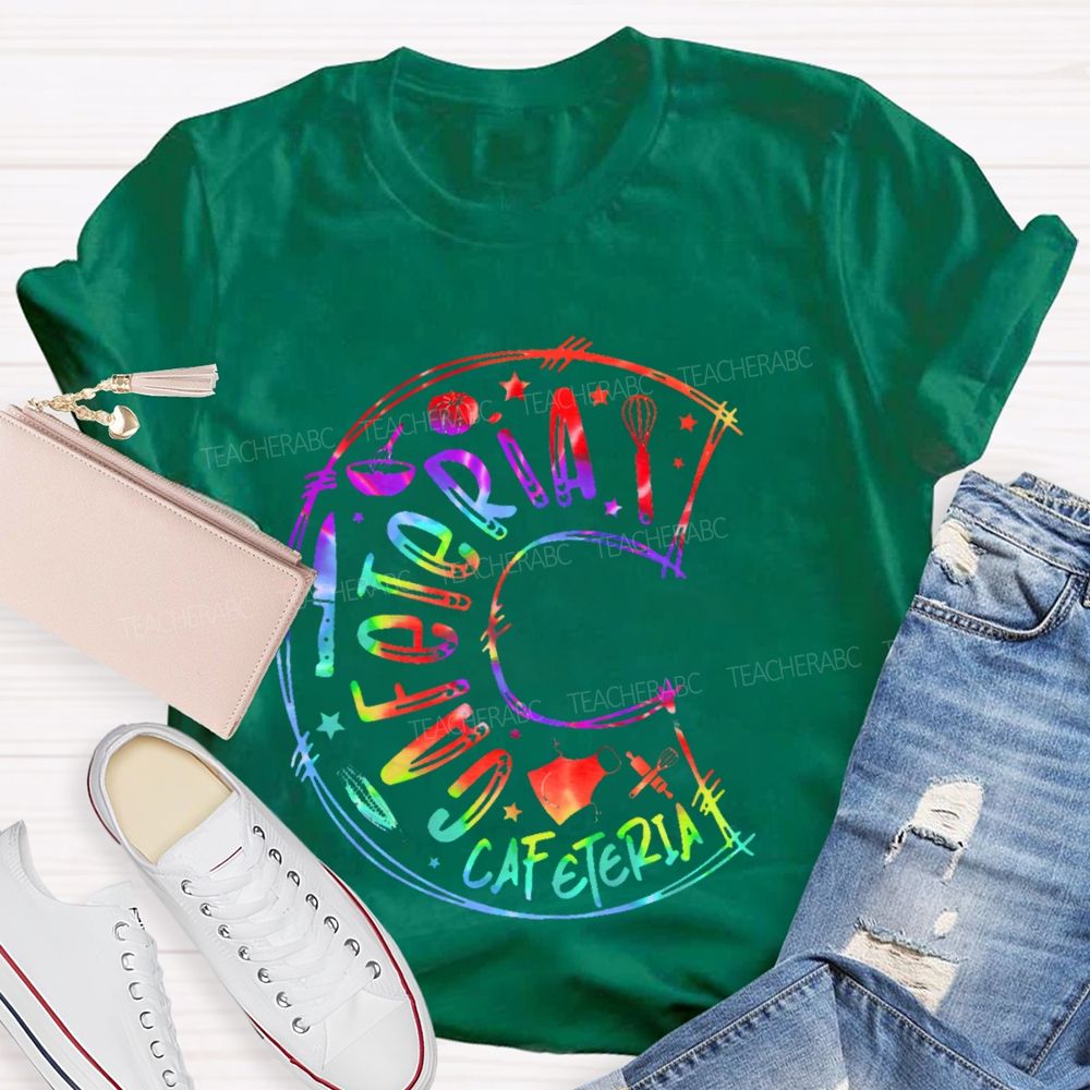 Cafeteria Graphics Teacher T-shirt