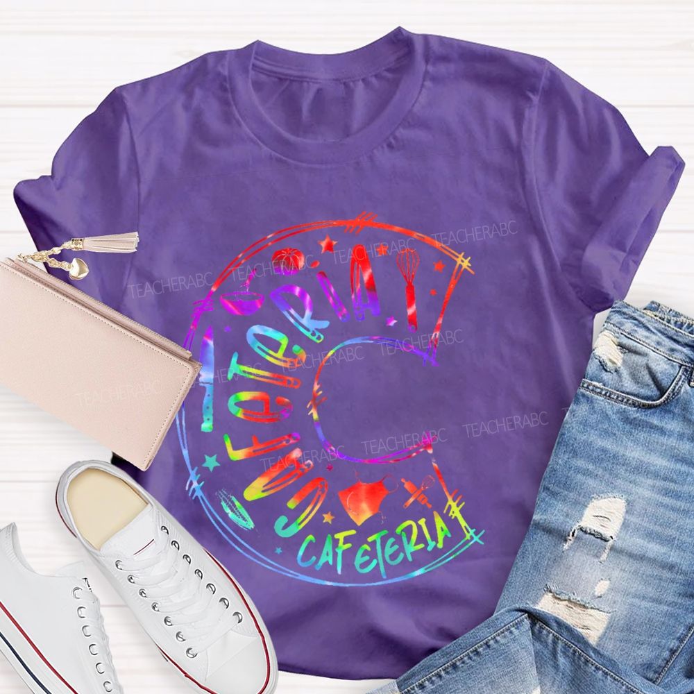 Cafeteria Graphics Teacher T-shirt