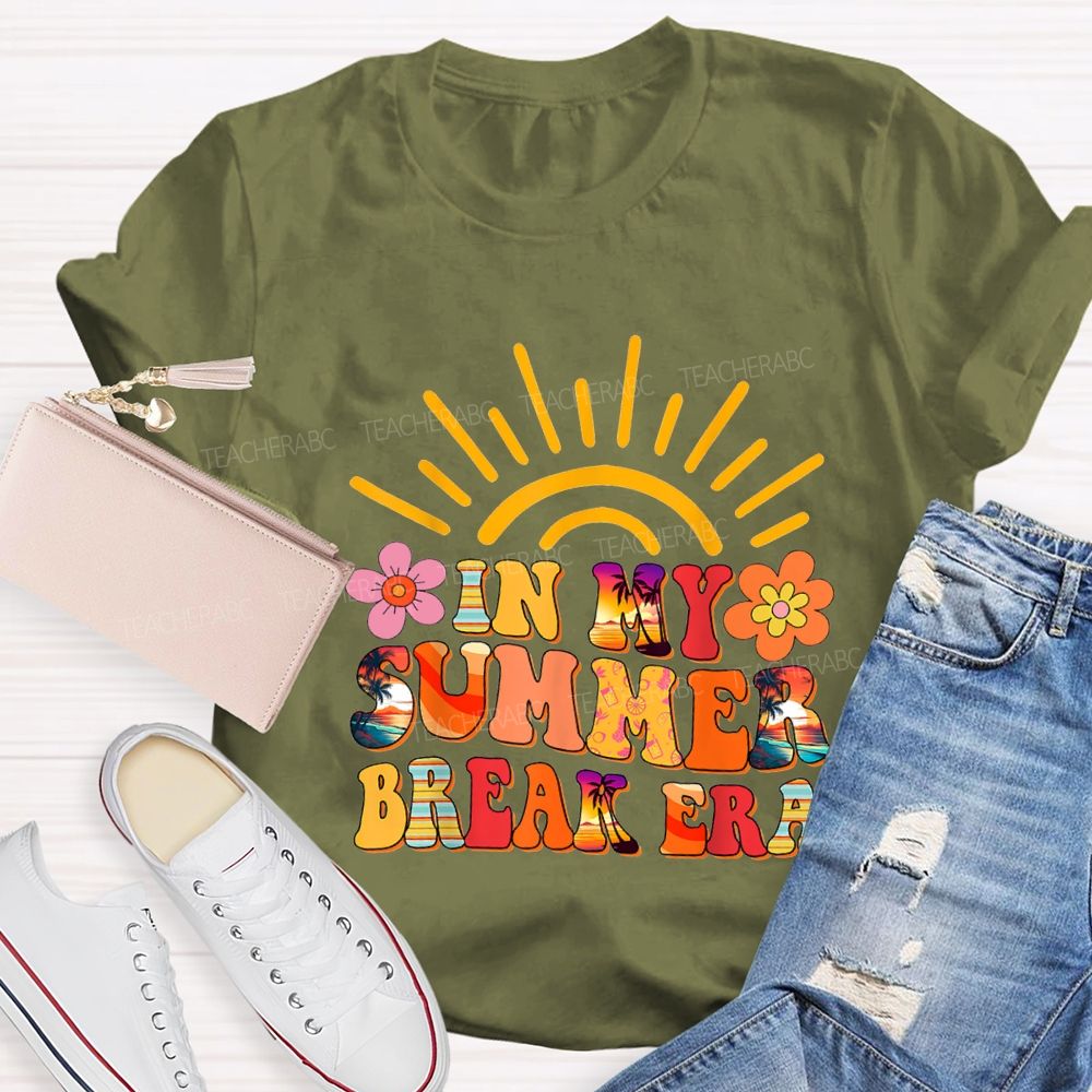 In My Summer Break Era Teacher T-shirt