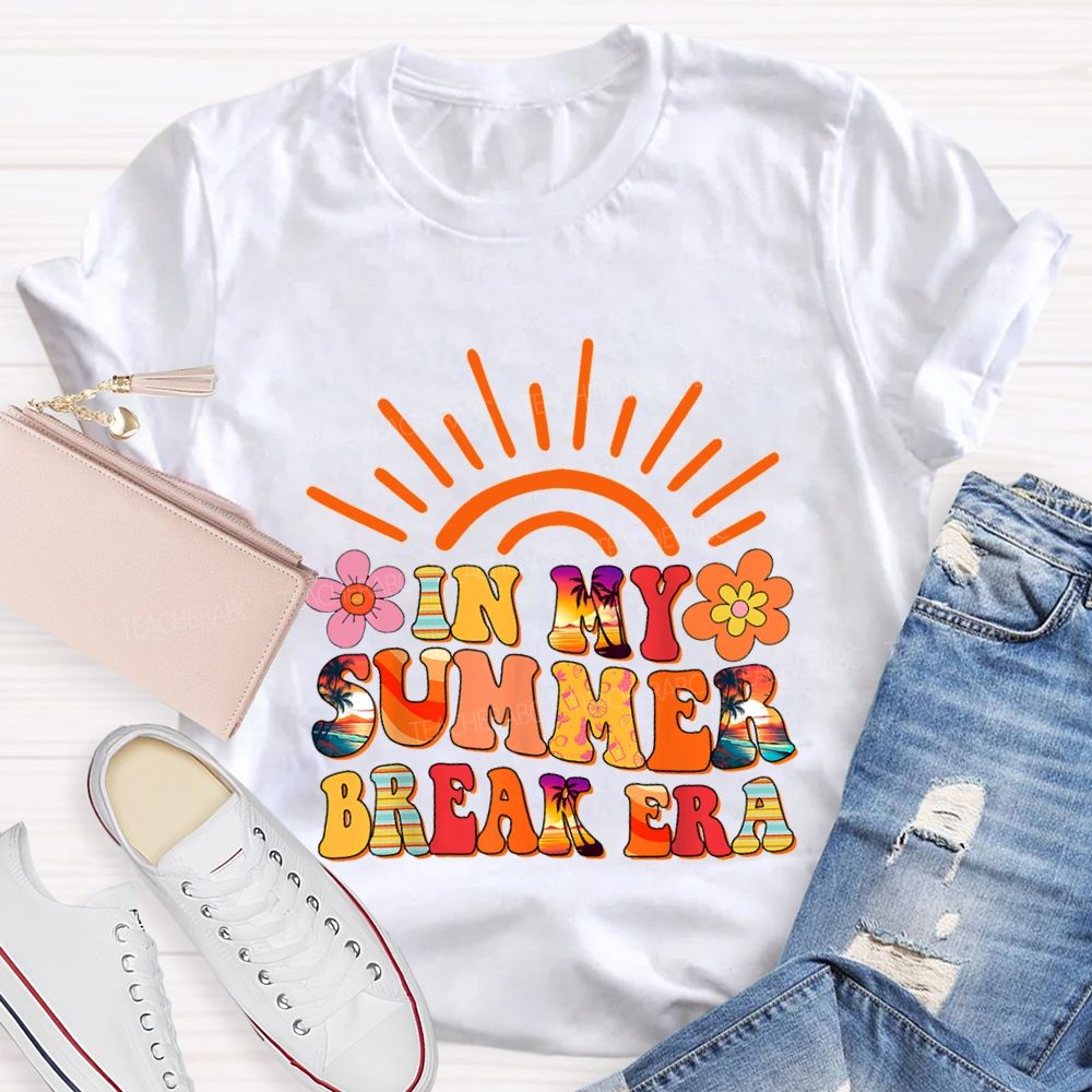In My Summer Break Era Teacher T-shirt