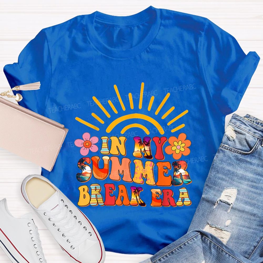 In My Summer Break Era Teacher T-shirt