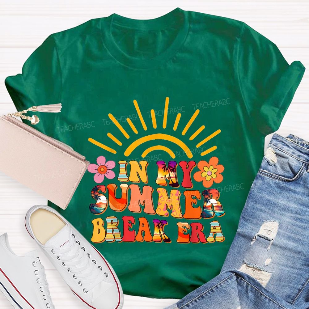 In My Summer Break Era Teacher T-shirt
