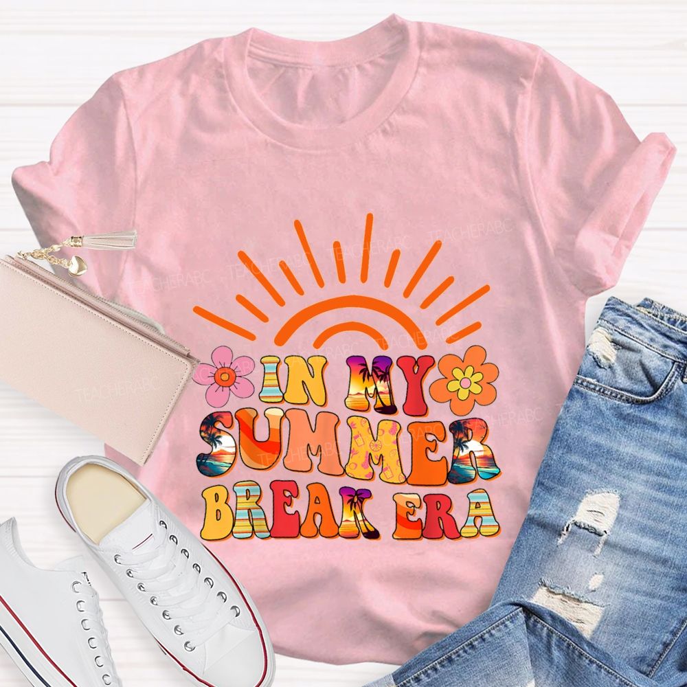 In My Summer Break Era Teacher T-shirt