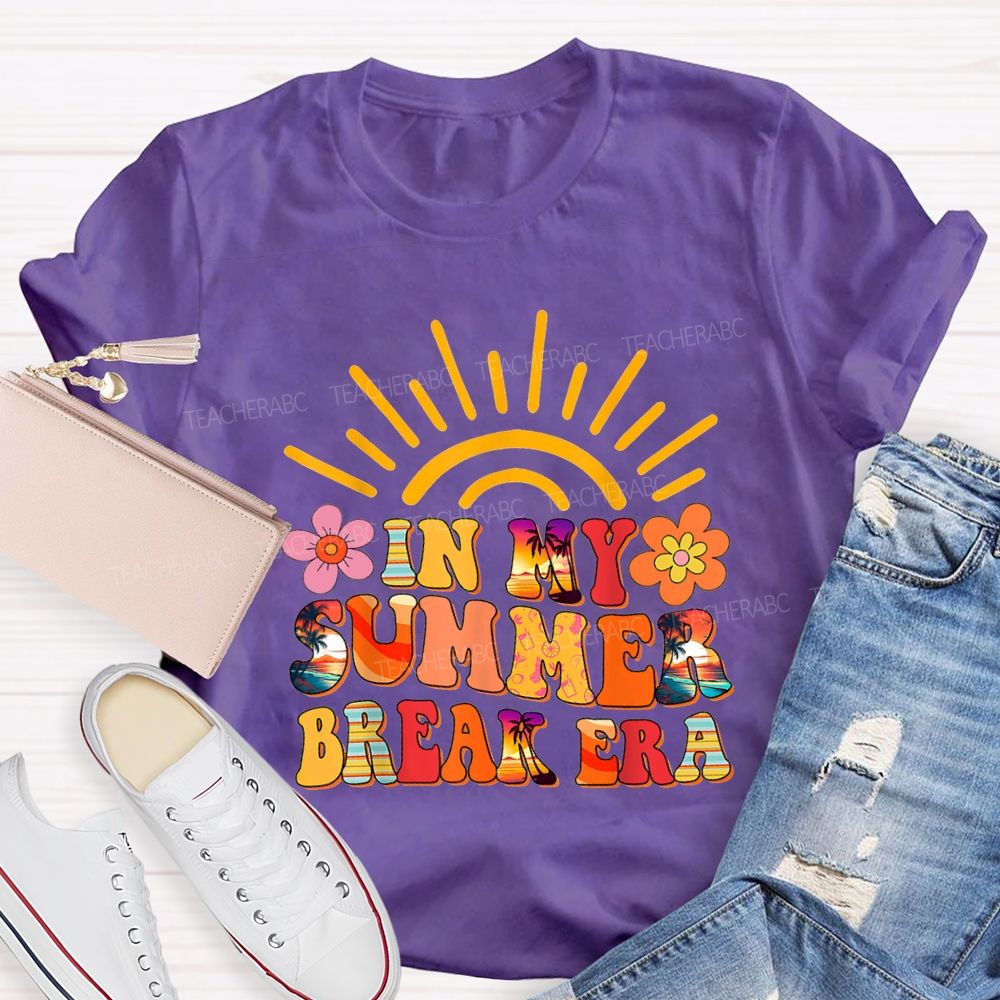 In My Summer Break Era Teacher T-shirt
