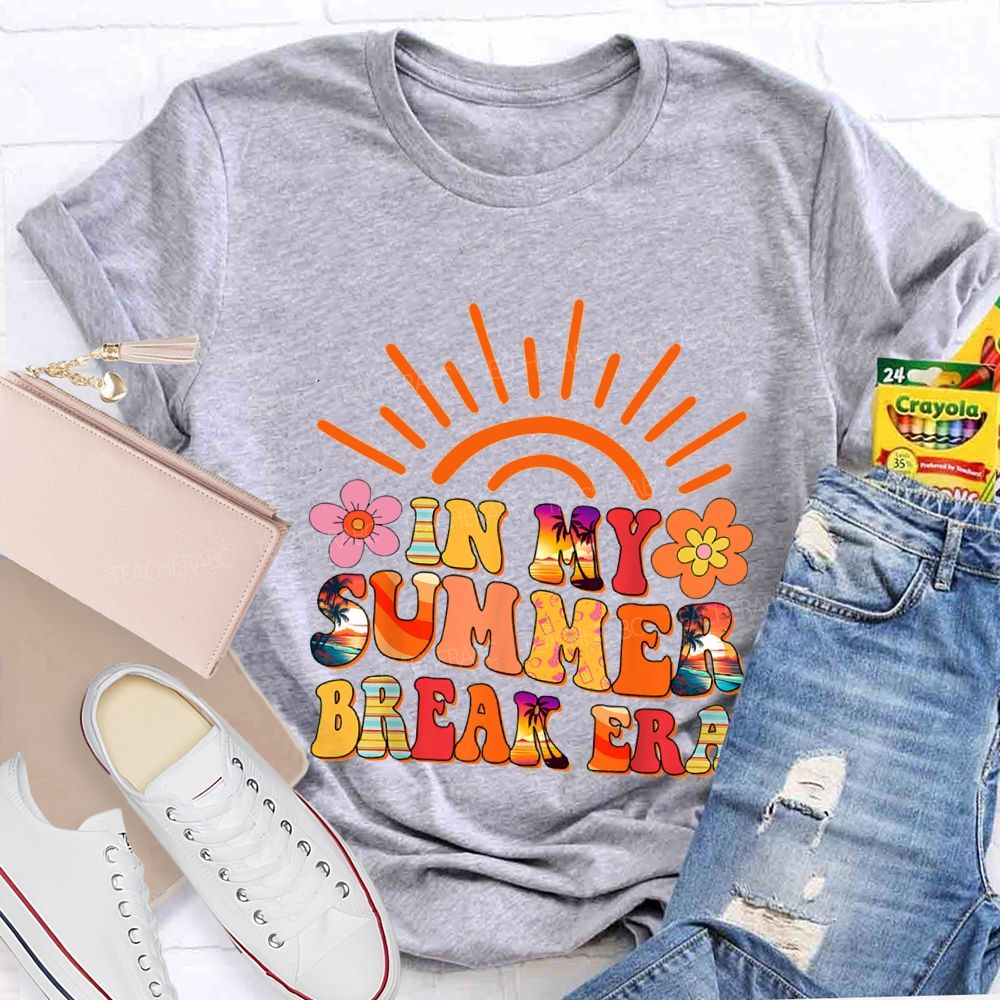 In My Summer Break Era Teacher T-shirt
