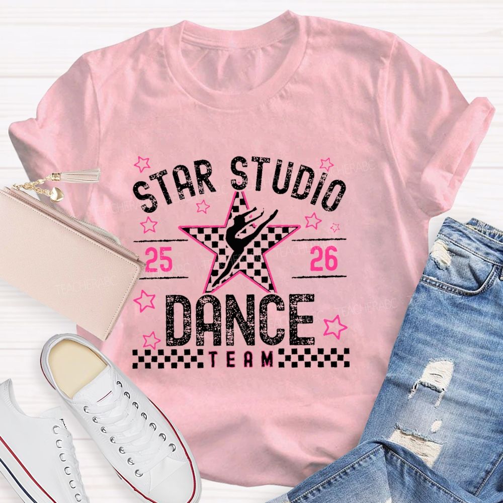 Personalized Team Name Dance Team Teacher T-shirt