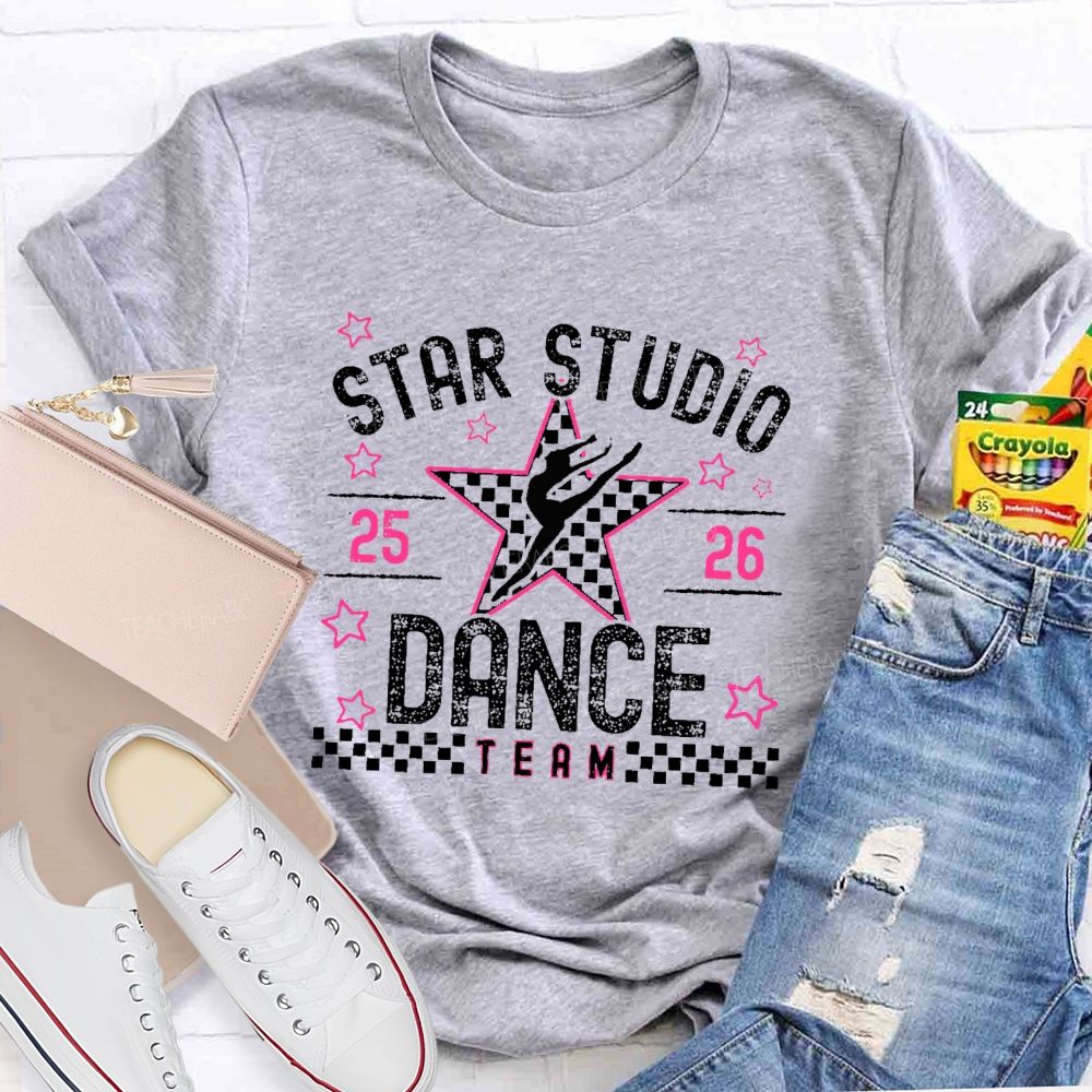Personalized Team Name Dance Team Teacher T-shirt