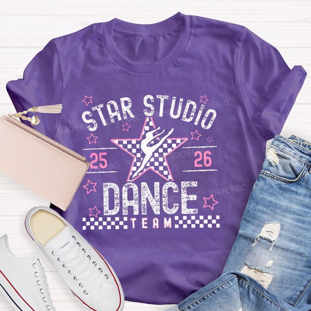 Personalized Team Name Dance Team Teacher T-shirt
