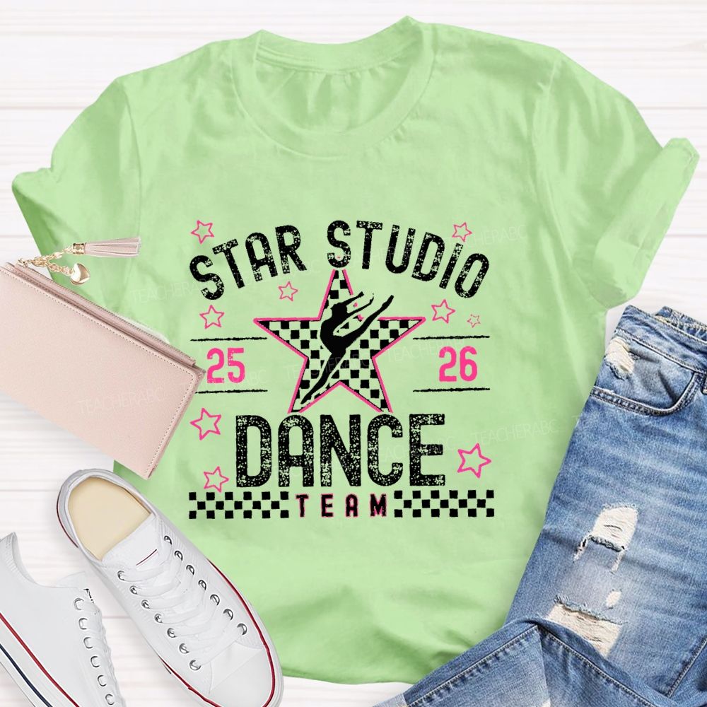 Personalized Team Name Dance Team Teacher T-shirt