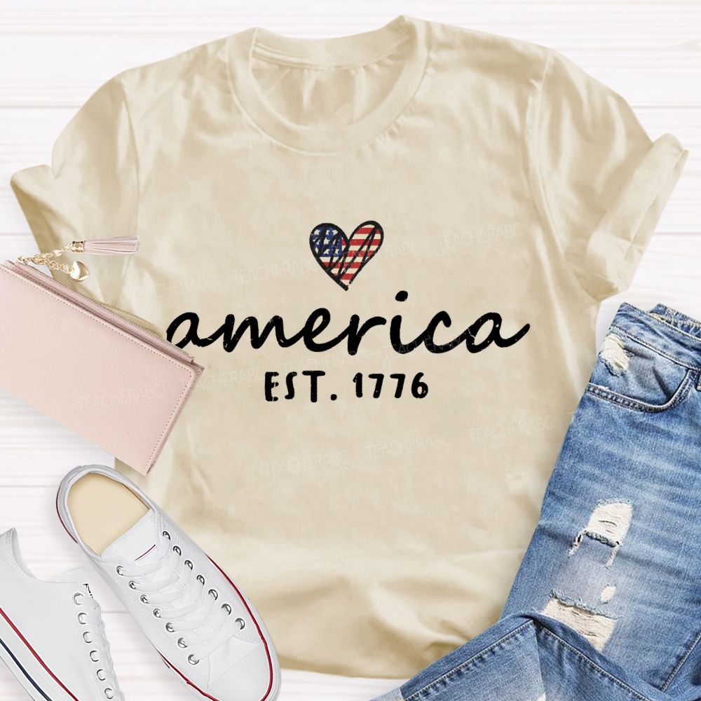 America My Forever Favorite Place Teacher T-shirt