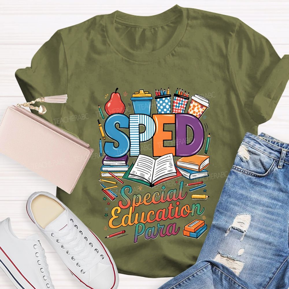Sped Special Education Para Teacher T-Shirt