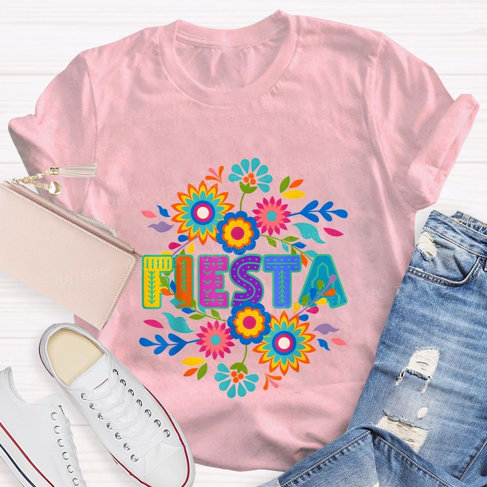 Fiesta Maestra Bilingual Teacher T-shirt