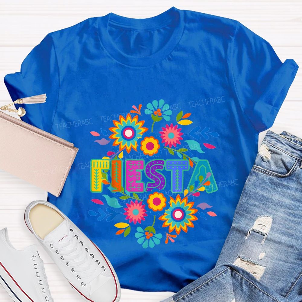 Fiesta Maestra Bilingual Teacher T-shirt